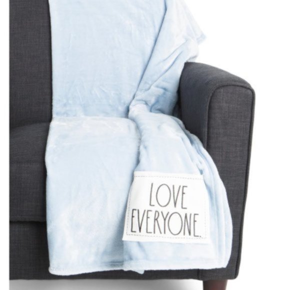 Rae Dunn Bedding Rae Dunn Affirmation Thow Blanket Nwt Poshmark